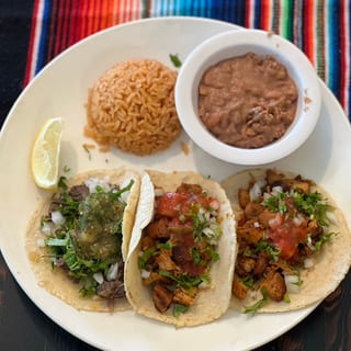 The Choice Meat Tacos Combination