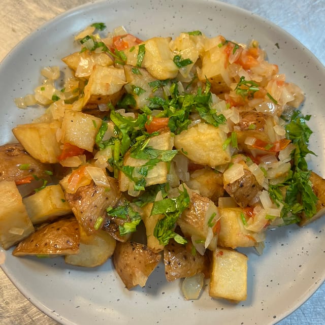 Sautéed Potatoes.