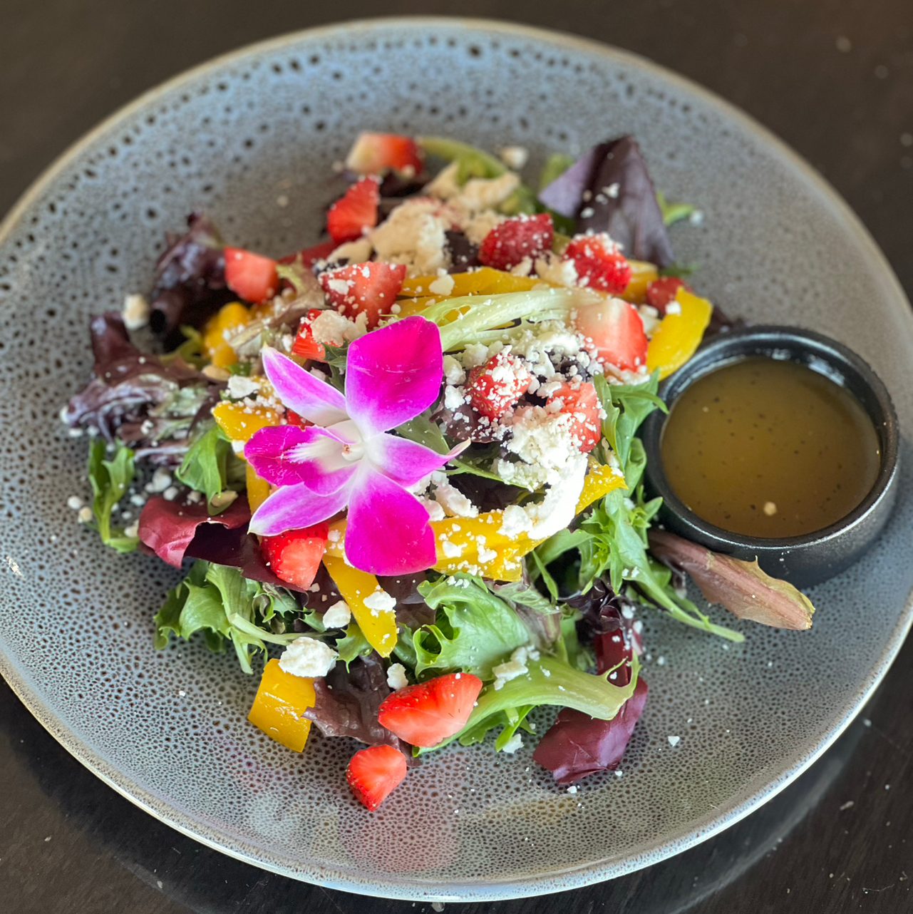 Passion Fruit Salad.