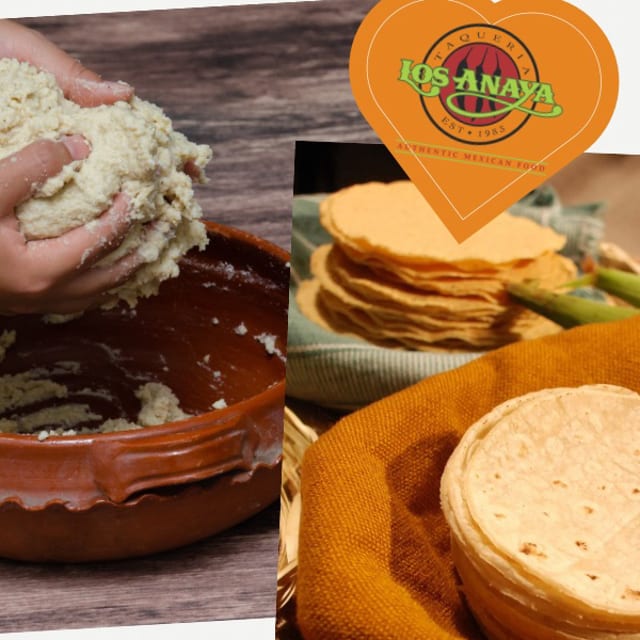 Handmade Corn Tortillas.