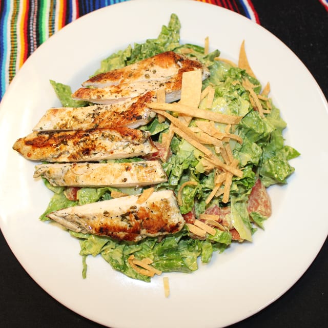 Mexican Caesar Salad.