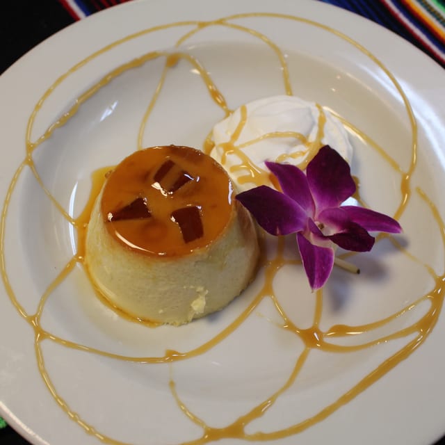 Homemade Guava Flan.