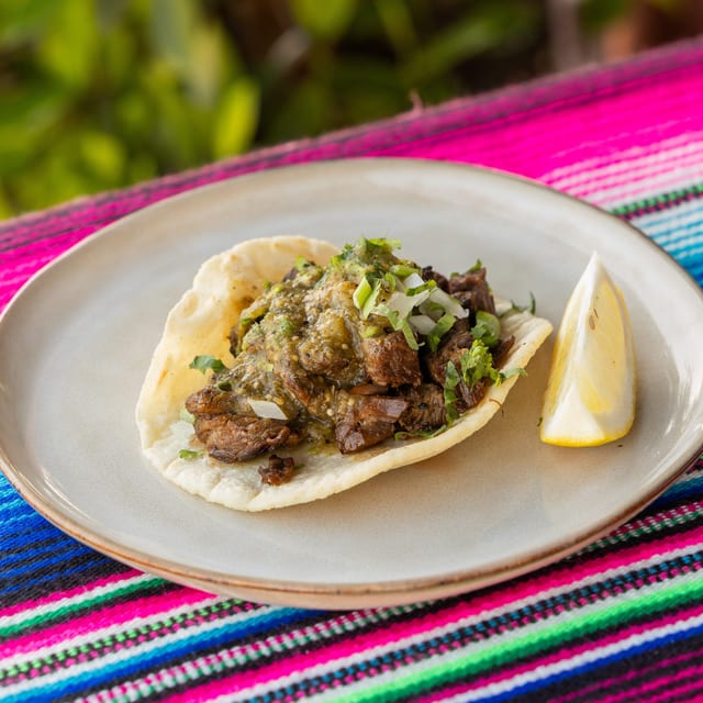 Special Meat Taco.