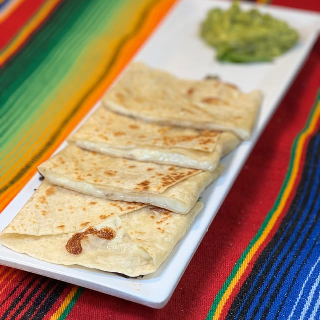 Cheese Quesadilla.